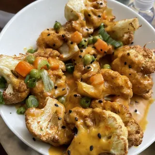 Curried Cauliflower Wings