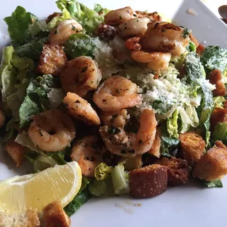 Garlic shrimp Caesar Salad