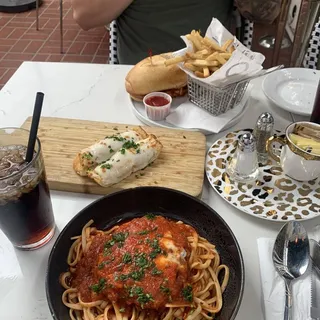 Old World Chicken Parmesan Sandwich