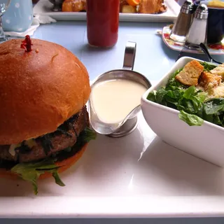 Yuki's Spicy Tuna Hamburger