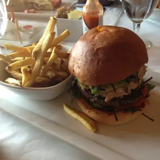 Philadelphia Roll Burger