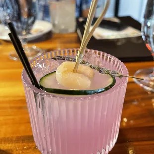 Amethyst mocktail