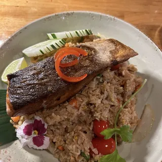 Salmon Fried Rice