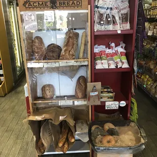 Fresh bread delivered daily