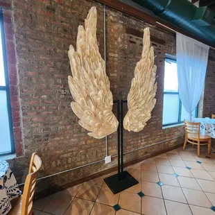 wings on the wall