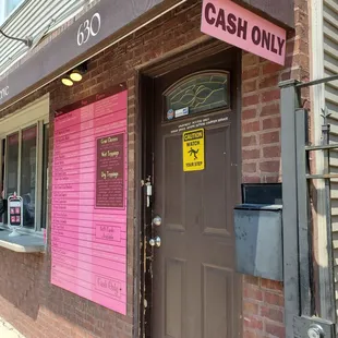 cash only
