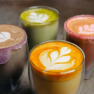 Our favorite lattes!