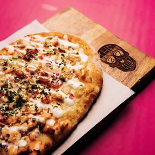 pizza, food