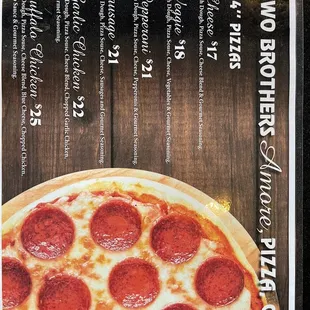 Menu (pizza)