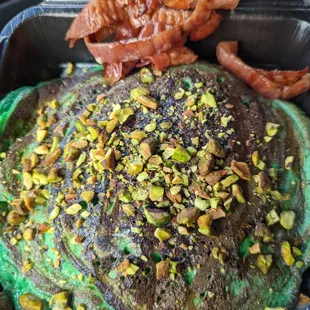 Leprechaun Pistachio Pancakes