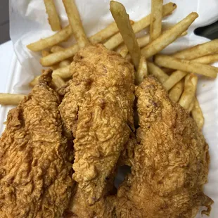 Crispy chicken tenders
