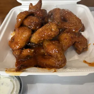 10 Whole Wings (Mango Habanero)