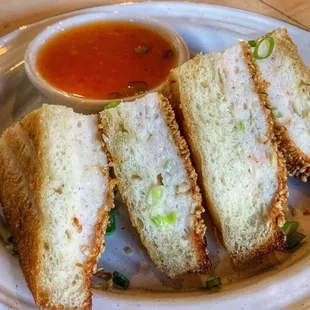 Shrimp Toast. Excellent!