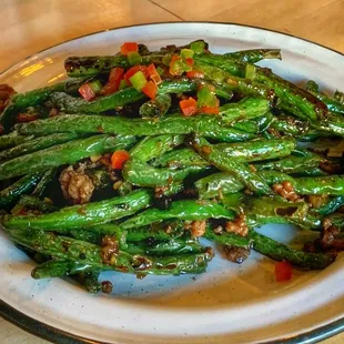 Smoky Green Beans. Excellent!