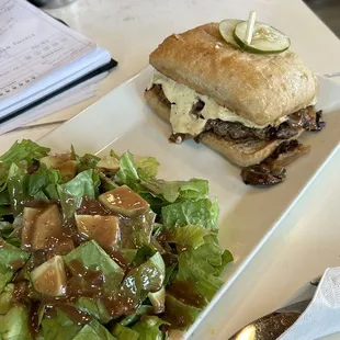 Blue burger