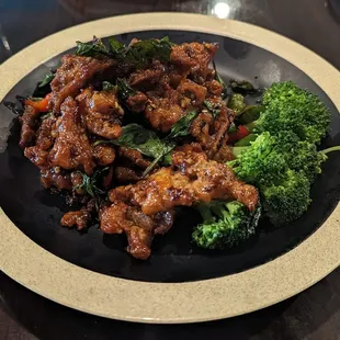 Crispy Basil Duck