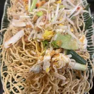 Fried noodles- with a sweet &amp; tangy sauce