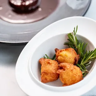 Wild Scottish Hare À La Royale: Braised Leg, Roasted Loin | Rosemary Pomme Dauphine | Tiny Roots