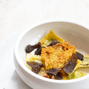 Broccoli Raviolini | Roasted Chestnuts | Delicate Squash | Pioppini