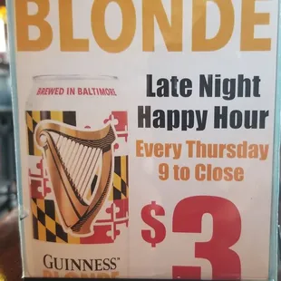Beer Specials
