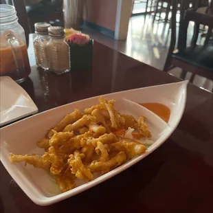 Fried calamari