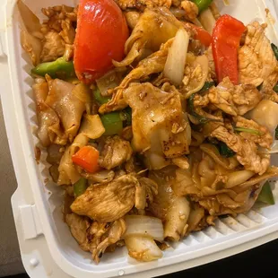 Drunken Noodle take out