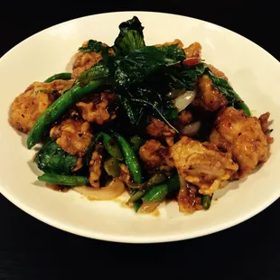 Crispy Basil Chicken