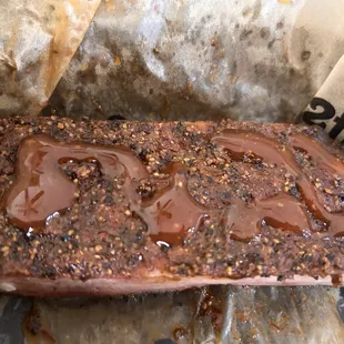 Pork ribs with original bbq sauce