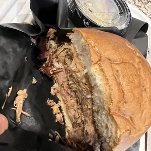 Chopped Pork Sandwich