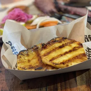 Caramelized pineapple
