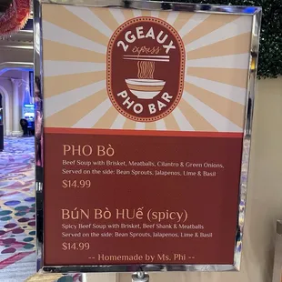 Ok this place is not a restaurant. They have 2 items on their menu. There you have!