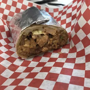 Deluxe Chicken Burrito