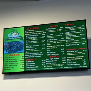 Menu as of Jan 2024 (1/3)