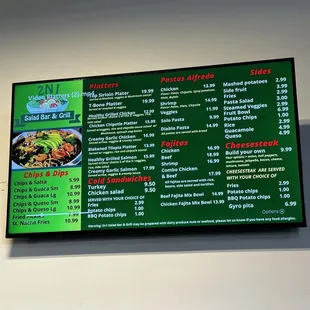 Menu as of Jan 2024 (3/3)