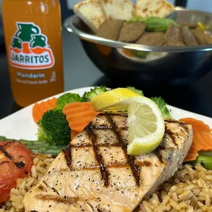 seafood, fish, grilled fish, grilled seafood, food