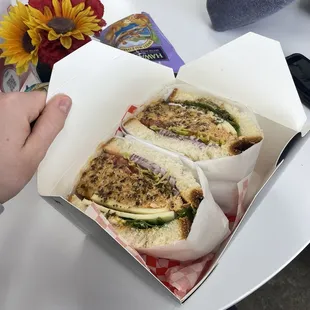 Spicy Chicken Salad Sandwich