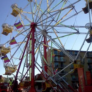 Ferris Wheel west of Hotel Congress during 2012 Downtown Centennial Celebration!