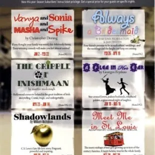 2nd Space Theatre 
2015 Season