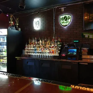 Other corner of the bar