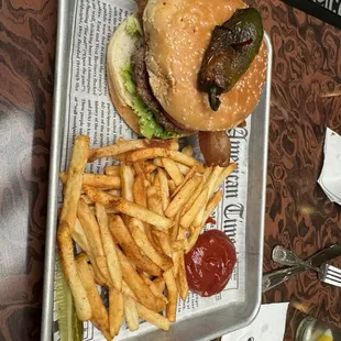 $19 RGV burger. No issues with the burger.