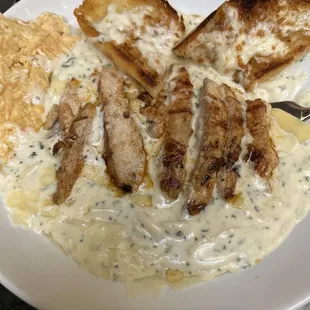 Chicken Alfredo 2 nights in a row!