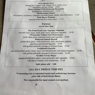 Menu 9/11/21