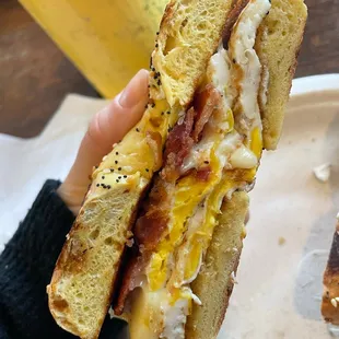 Bacon egg and cheese