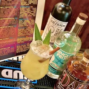Spin-off of a Painkiller cocktail special