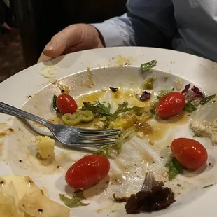 Blackened chicken salad (too good to take a pic before eating it all haha!