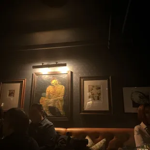 Seated area