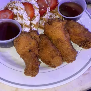 Chicken and Waffles