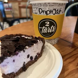 Chocolate Blueberry Pie - So Good!!  11/2023