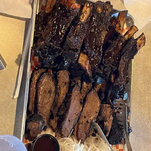 ribs, bbq ribs, food