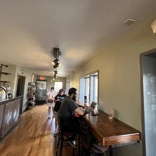 Inside